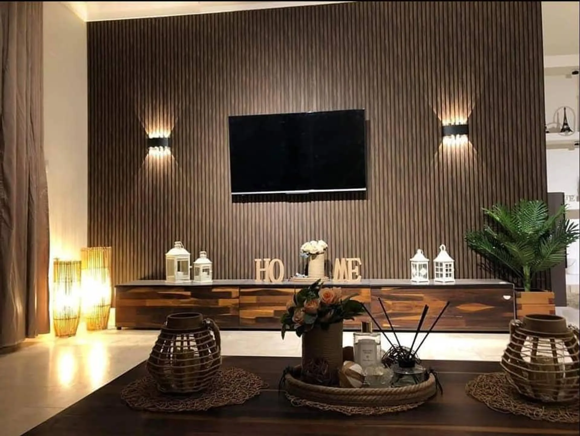 EcoRipado em fachada e ambiente interno